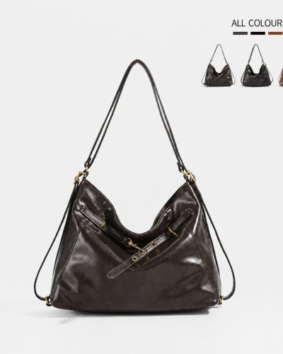 Large Capacity Retro Shoulder Tote