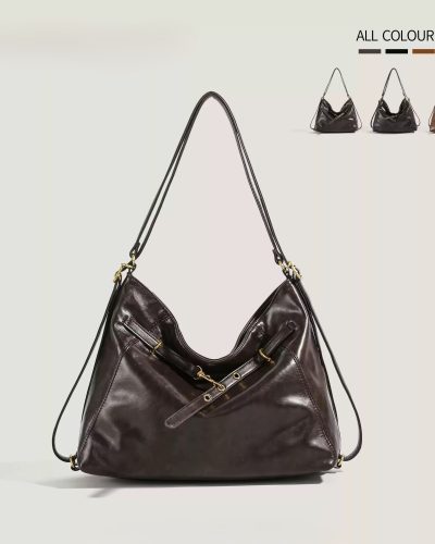 Large Capacity Retro Shoulder Tote